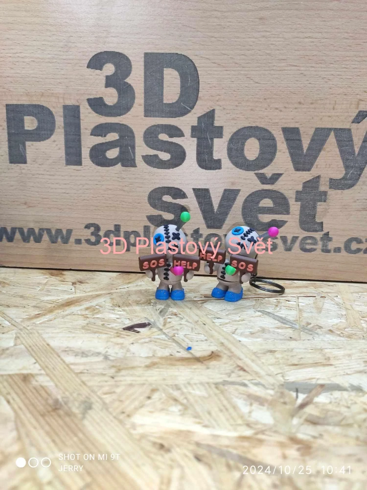 Voodoo panáček - Klíčenka