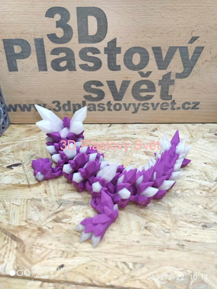 Drak s krystaly - krátký