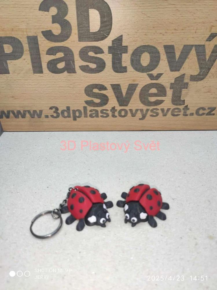 Beruška - postavička/klíčenka