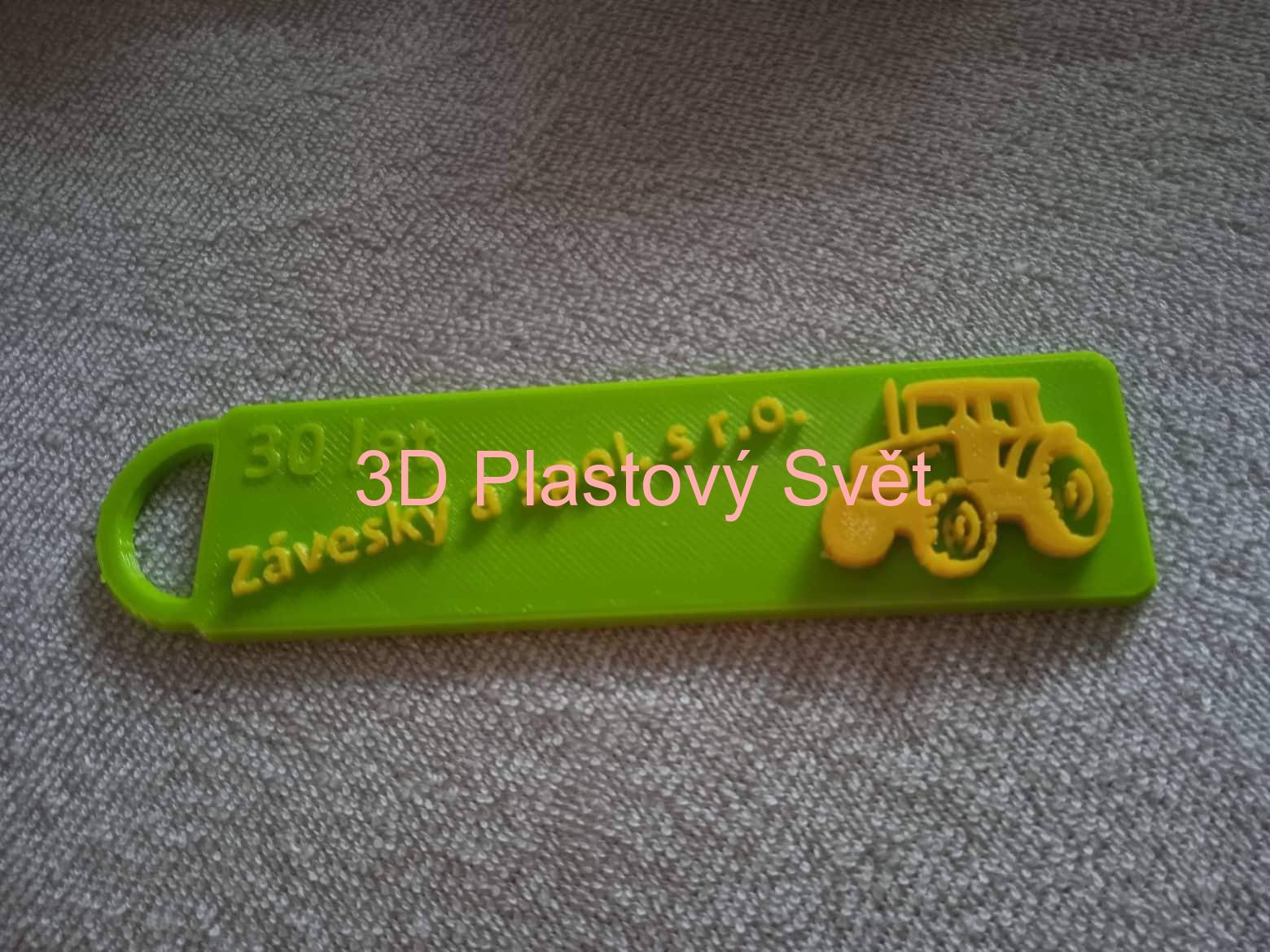 Klíčenka na zakázku