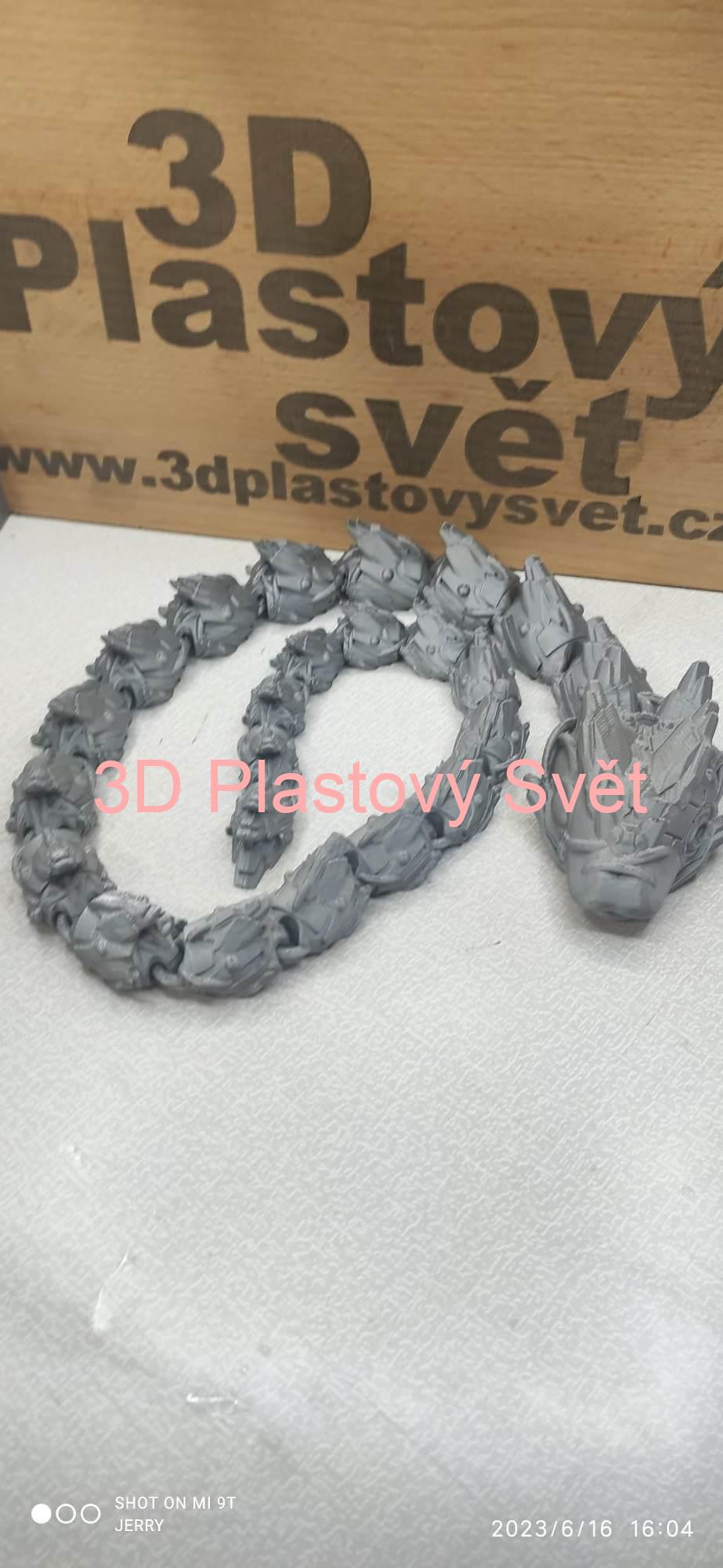 Had cyborg - hýbací