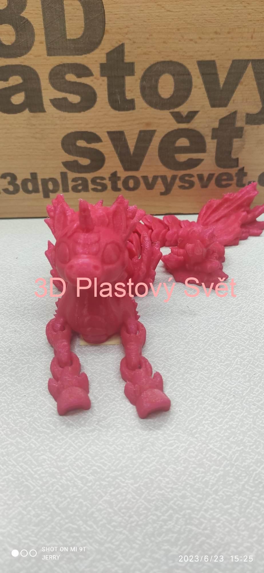 Hippocampus x jednorožec - hýbací