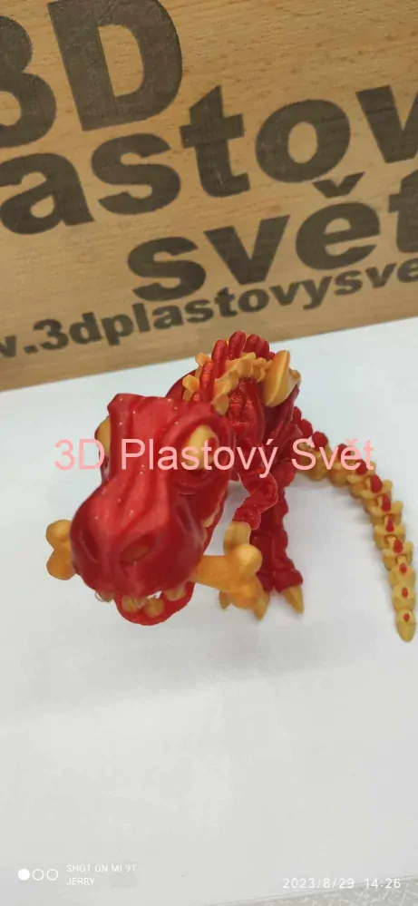 T-Rex kostra - hýbací