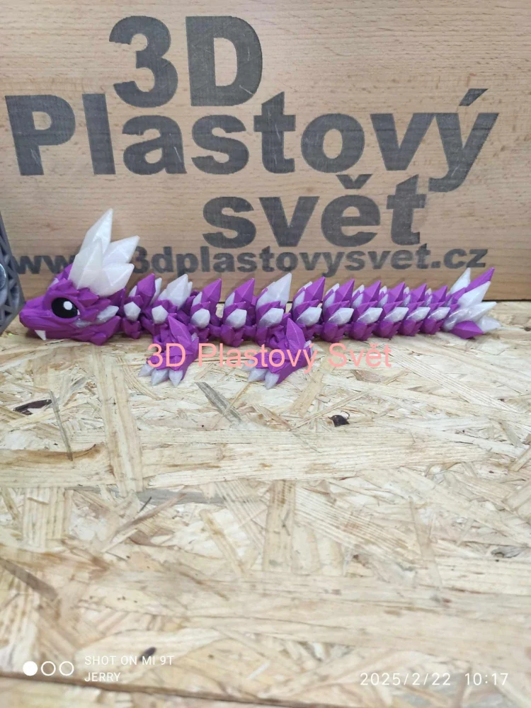 Drak s krystaly - krátký
