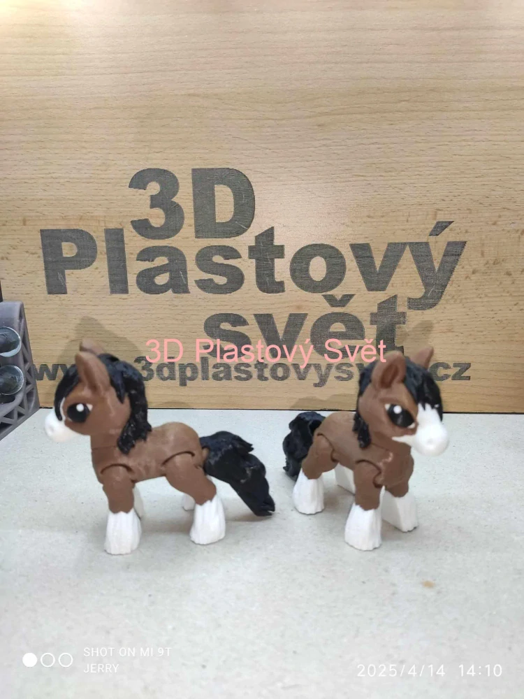 Malý kůň - Clydesdale