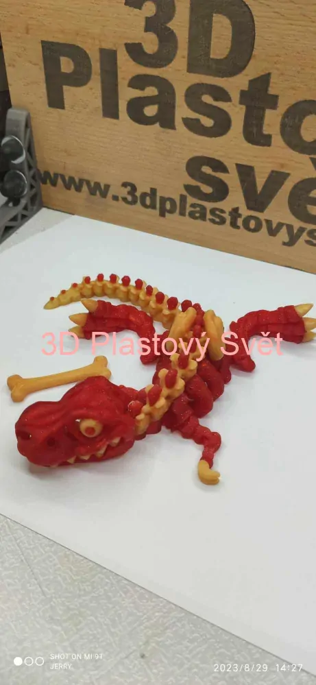 T-Rex kostra - hýbací