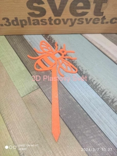 Včela - 2D - zápich