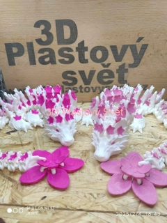 Drak s třešňovými květy
