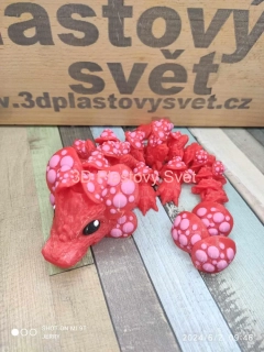 Drak s muchomůrkami