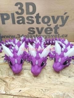 Drak s krystaly - krátký