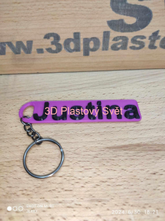 Klíčenka Justina