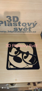 2D obrázek - Mickey s brýlemi