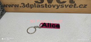 Klíčenka Alice