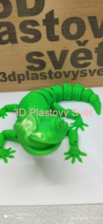 Šťastný leopardí gekon - hýbací