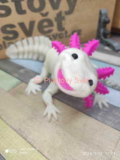 Vysmátý Axolotl